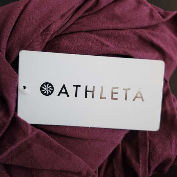 Athleta Studio Wideleg pants in Eggplant size 2X NWT - Picture 2 of 3